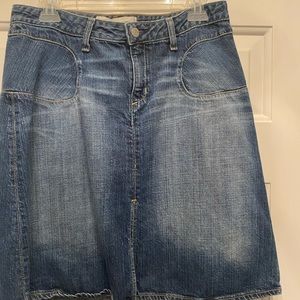 Denim skirt
